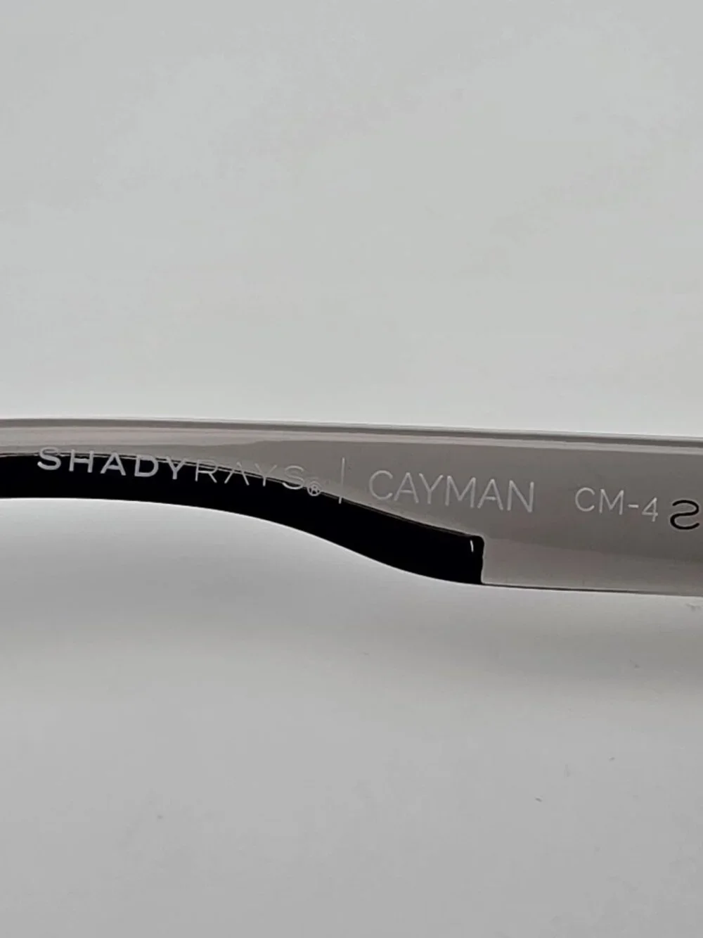 Shady Rays Cayman Ocean Smoke Grey Frame Polarized Blue Mirror Lens Sunglasses
